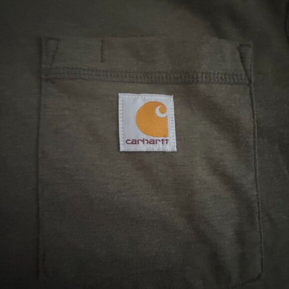 Carhartt Force Relaxed Fit Midweight Short-Sleeve Pocket T-Shirt - Picture 4 of 5